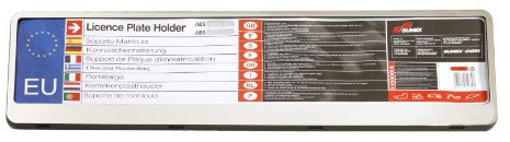 Sumex Mat8000 Race Sport - Portatarga Euroclip Abs, Cromata