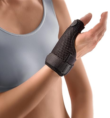 Bort Soft Daumen-Schiene lang, schwarz, Gr. S