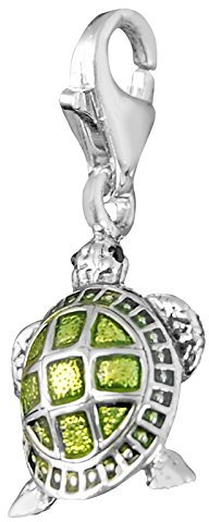 Thomas Sabo Damen Charm-Anhänger Schildkröte Charm Club 925 Sterling Silber 0837-007-6