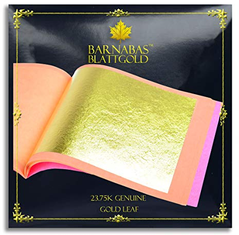 Barnabas Blattgold – Hojas de oro auténtico, folletos de calidad profesional