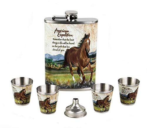 Original GMMH Juego De Frasco De La Cadera LN 35-26 Matraz de bolsillo Acero inoxidable con Schraubverschl uß Frasco de bolsillo frasco 240 ml