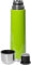 GRÄWE Thermosflasche,1 Liter Edelstahl Trinkflasche, Thermoskanne, Isolierflasche für unterwegs mit Becher, auslaufsicher, spülmaschinengeeignet, Grün