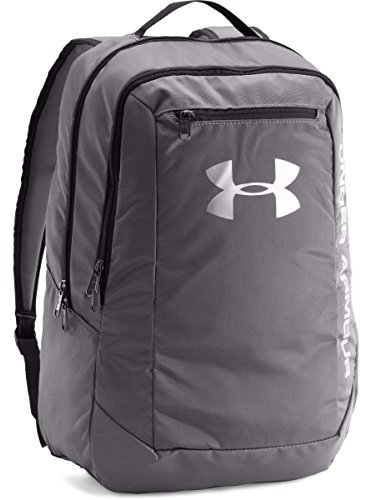 Under Armour Men UA Hustle Backpack LDWR, Waterproof Bag with Two Compartments and Laptop Storage