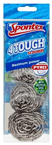 Spontex Tough Scourer, Pack of 4 Scourers