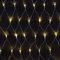 gresonic Filet lumineux à 160 LED - Usage extérieur et intérieur - Blanc chaud