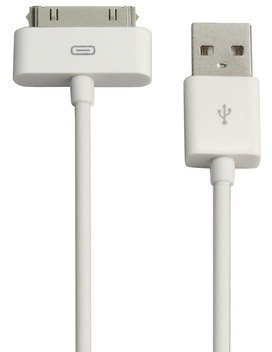 Cavo cavetto ricarica sincro USB compatibile con Apple iPhone 2G 3G 3GS 4 4S iPod iPad 13cm