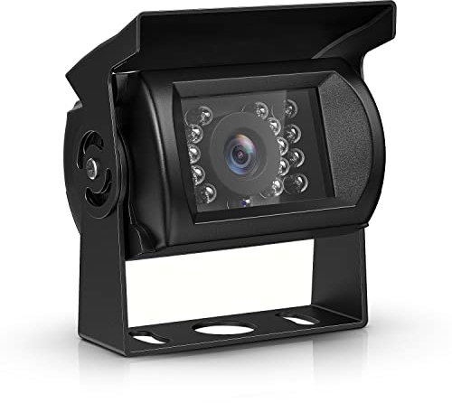 Camión Vista Trasera Cámara Respaldo Reversión CCD HD CCTV Cámara para Camión Recoger Autobús Vehículo Camioneta Camper Coche - Pesado Deber, Impermeable, Nocturna Visión DC 12V - 24V