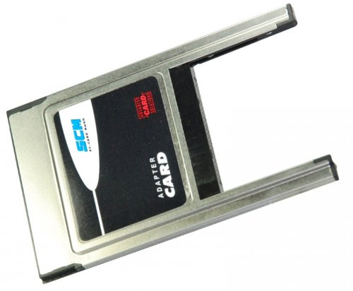 SCM PC-Card GmbH ADP-CF Type II - PCMCIA CompactFlash Adapter Type II | Compact Flash Karte am PC auslesen