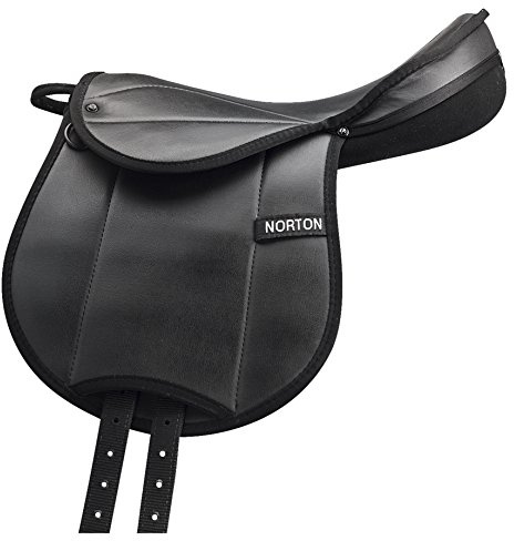 Norton Rexine Selle éducative Junior Mixte Noir Taille 3