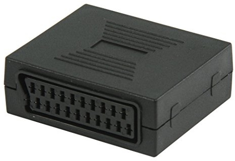 Valueline VLVP31950B Adaptateur de câble vidéo de adaptateurs-Câble Péritel Vidéo ((21 pin-) (péritel 21 pin-) femelle/femelle,) Noir