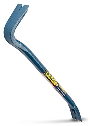 Estwing Gooseneck Wrecking Bar PRO - 24 Pry Bar with Angled Chisel End & Forged Steel Construction - EWB-24PS