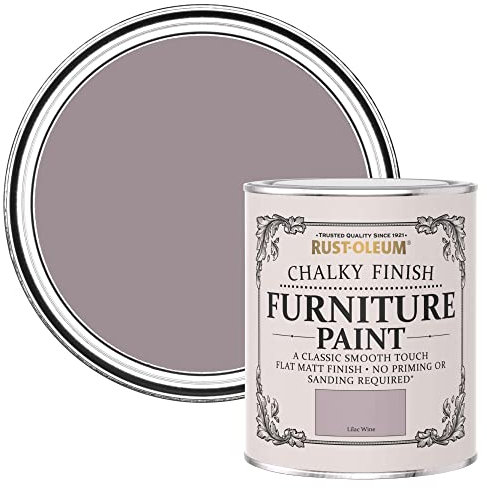 Rust-Oleum Chalk Chalky Furniture Paint Lilac Wine 750ML, RO0070021G1