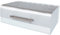 Laroom Panera, Acero Inoxidable, Blanco, Metal
