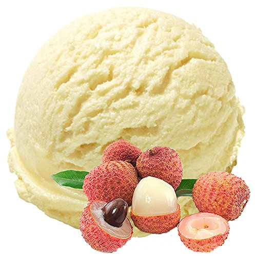 Litschi Geschmack 1 Kg Gino Gelati Eispulver Softeispulver für Ihre Eismaschine