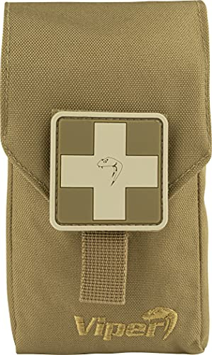 Viper TACTICAL - MOLLE Erste-Hilfe-Tasche mit Erste-Hilfe-Set - Coyote
