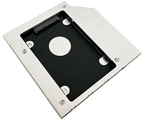 Universal 9.5mm SATA 2nd HDD SSD Hard Drive Enclosure Optical Bay Caddy Frame Tray for Toshiba Satellite S55t L55t L55-A5284 L50-A L50-B L50-C