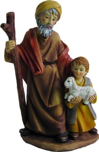 Alter Mann mit Junge, geeignet für 11cm Figuren