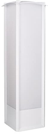 pollerleuchten ip44 mark 2g11 55w weiß