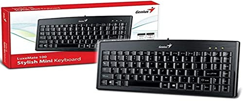 Genius - Luxemate 100 Teclado Teclado Negro USB estándar Reino Unido