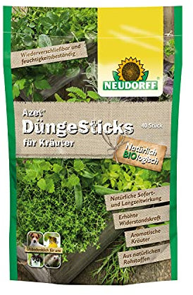 Neudorff Azet Düngesticks für Kräuter - 40 Stück