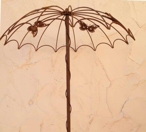 Gabella Rankgitter Spalier Rankhilfe Rosenschirm Elba XXL Kletterrose Roh Rostig 175 cm