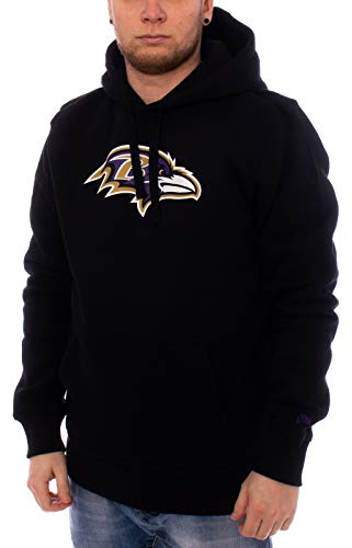 New Era - Baltimore Ravens - Hoody - Team Logo Po Hoody - Black
