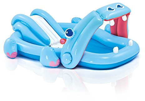 Intex Hippo Play Center - Kinder Aufstellpool - Planschbecken - 221 x 188 x 86 cm - Für 3+ Jahre