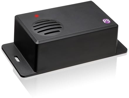 P3 P7825 Under Hood Animal Repeller - Ultrasonic Battery Powered - Keep Rats, Mice, Cats Away from Cars and Trucks - Use in Garage, Barn, Shed, Vehicle Protection