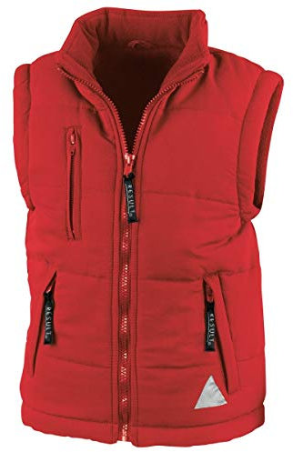 Result Junior ultra padded bodywarmer Red XS