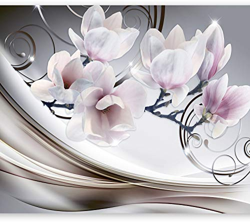 Fotomurale murando Carta da parati 350x256 cm TNT Murale alla moda Decorazione da Muro XXL Poster Gigante Design Carta per pareti Fiori b-A-0222-a-d