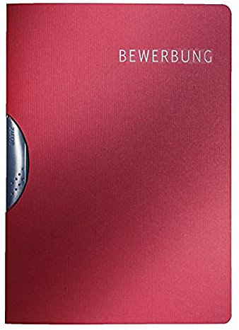 Leitz 39730028 Bewerbungsmappe (Elegant bordeaux)
