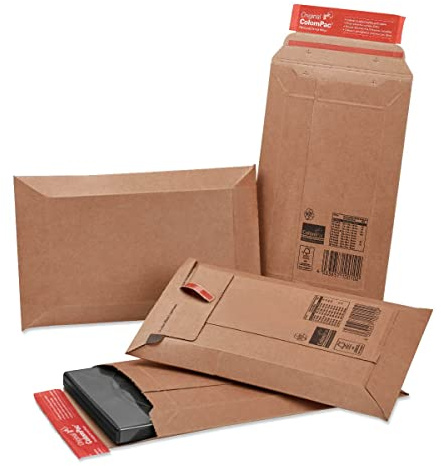 500 Versandtaschen aus Wellpappe braun 200x288 mm ColomPac CP 010.02/01002