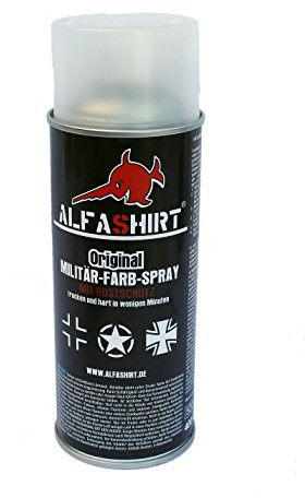 Klarlack matt (7003) Klar Lack Spray Dose Militär Bundeswehr US Army Schutz passend für VW Kübel Iltis Unimog Mercedes Wolf MAN Kat Willys Jeep Ford Lackierung- passend für Militärfahrzeuge Militär Fahrzeug KFZ LKW Oldtimer Restaurieren und Lackieren #15426
