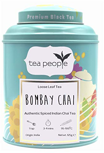 Tea People Bombay Chai Loose Tea in a Tin Caddy 125g