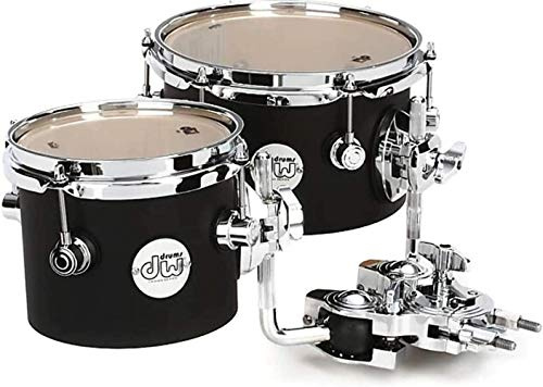DW Trommelset Rack Tom, schwarz (DDCT01BLCR)