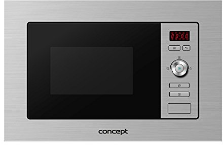 Concept mtv3020 Integrado 20L 800W Acero inoxidable - Microondas (Integrado, 20 L, 800 W, Tocar, Acero inoxidable, 1000 W)