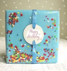 Happy Birthday Milk Tray Chocolates beautifully Gift Wrapped