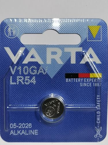 GWS powerCell® piles bouton Varta Professional CR1216/CR1220/CR1225/CR1616/1620/CR1632/CR2016/CR2025/CR2032/CR2320/CR2430/CR2450, conditionnés en blister individuels - 1 pezzo V10GA