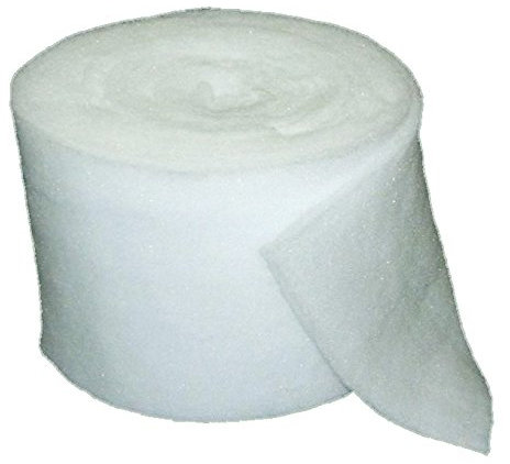 Rotolo filtro 25 metri bianco autoestinguente per cappe aspiranti