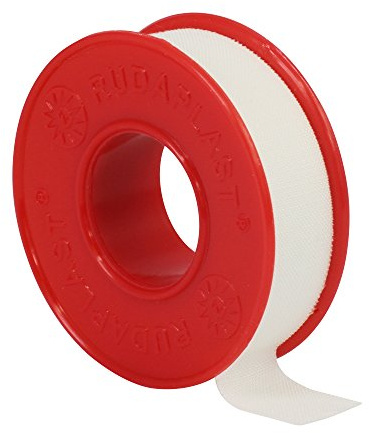 RUDAPLAST Fixierpflaster Weiß 5 m mit Seitenscheibe, Breite:1.25 cm