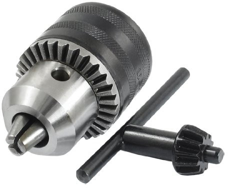 sourcing map Mandrin pour Perceuse à Colonne avec Clé Type 1.5-13mm Capacité B16 Conique Alésage Percage