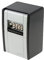 ABUS KeyGarage 787 BIG - Caja para llaves para montaje en pared - para hasta 50 llaves o pequeños objetos de valor - negro-plata