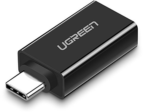 UGREEN Adaptador USB C a USB 3.0 OTG 5Gbps para Macbook Pro 2017 2016, Macbook, Chromebook Pixel, Samsung Galaxy S8/S8+/Note 8, Nexus 5X/6P, Huawei P9/P10, Xiaomi Mi6/Mi5s, HTC10, Samsung Tab S, etc.