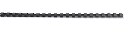 Kunststoff-Binderücken 21 Ringe 125 Blatt A4 14 mm 100 Stück schwarz