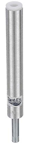Attwood Lock’N-Pin ¾-Inch Pin Post for Boat Seats, 11 Inches Tall Fixed Height, 1.5-Inch Diameter Brushed Aluminum, Non-Threaded, Steel Pin, SP-2114