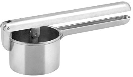 HOME 486700 Schiacciapatate Alluminio 2D Scat Utensili da Cucina, Argento