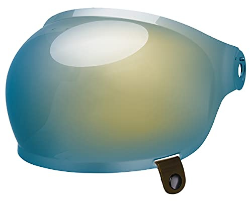 Bullitt Bubble Visier, Zubehör, Gold Iridium, Schwarze Lasche