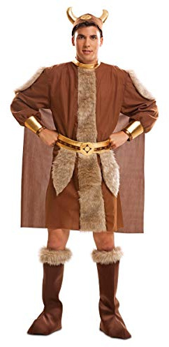 My Other Me Me-201217 Men's Viking Costume, Chess, Multi-Colour, M-L (Viving Costumes 201217)