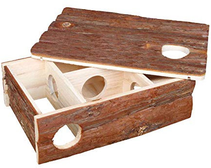 Trixie 6201 Natural Living Labyrinthhaus Leif, 35 × 11 × 25 cm braun Hund