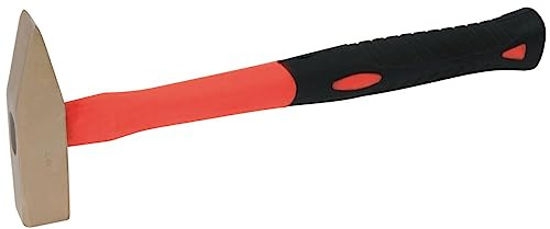 KS Tools 963.2019 BRONZEplus Schlosserhammer 300 g, mit Fiberglasstiel